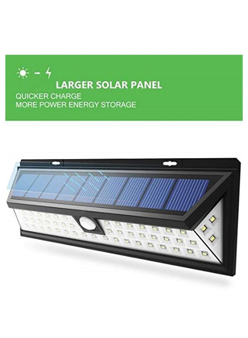 90 LED Super Bright Wide Angle Solar Powered Light Waterproof Wall Lights for Garage Patio  - Image 2