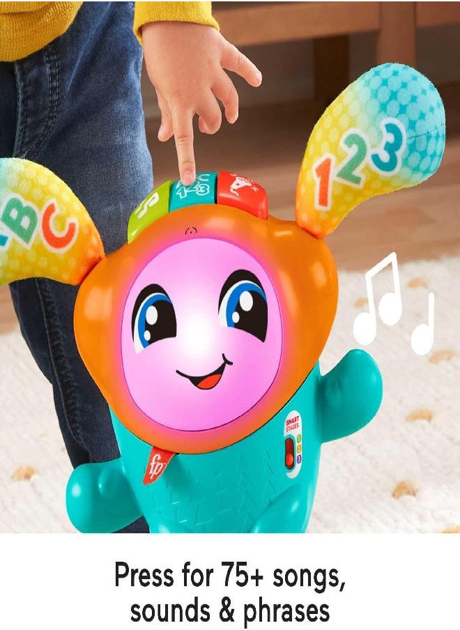 Fisher-Price - Fisher-Price Baby & Toddler Learning Toy Dj Bouncin’ Beats With Music Lights & Bouncing Action For Ages 6+ Months - Image 1