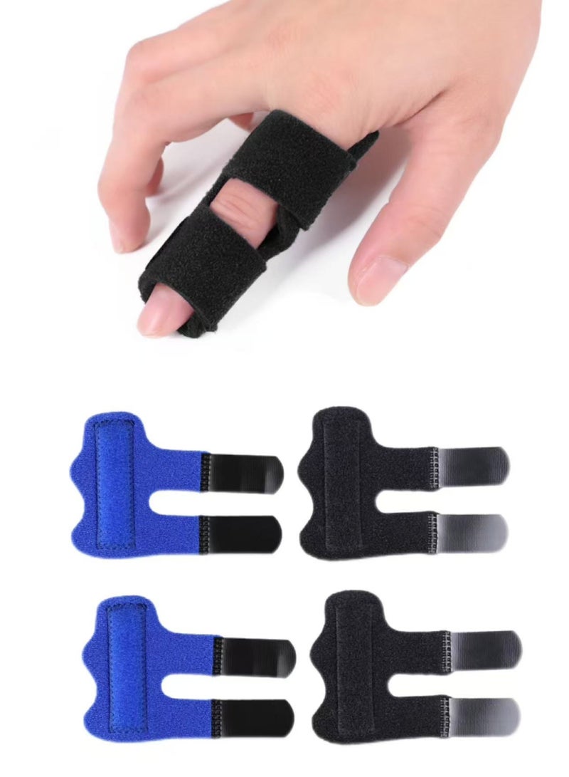 DIOTTI Trigger Finger Splints 4-Pack – Finger Brace and Straightener for Trigger Finger Support and Pain Relief - Image 1