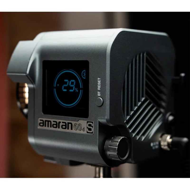 Aputure Amaran 60D S,Amaran 60D COB Daylight LED Video Light,65W 5600k Bluetooth App Control 8 Built-in Lighting Effects DC/AC Power Supply - Image 4