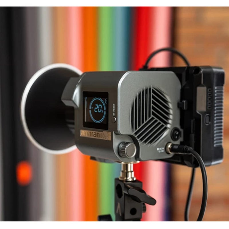 Aputure Amaran 60D S,Amaran 60D COB Daylight LED Video Light,65W 5600k Bluetooth App Control 8 Built-in Lighting Effects DC/AC Power Supply - Image 3