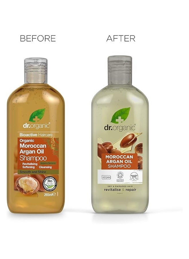 dr.organic - Dr. Organic Moroccan Argan Oil Shampoo - Image 1