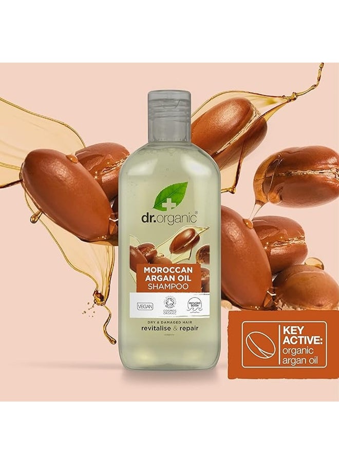 dr.organic - Dr. Organic Moroccan Argan Oil Shampoo - Image 1