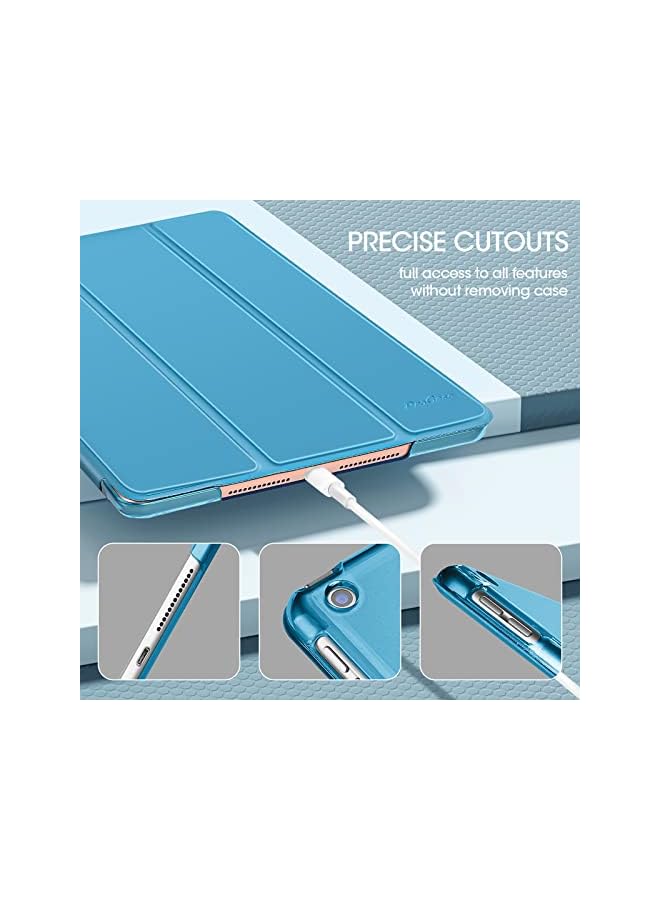 Procases Ipad 10.2 Case Ipad 9Th Generation 2021/ Ipad 8Th Generation 2020/ Ipad 7Th Generation 2019 Case, Ipad Cover 9Th Generation Slim Hard Back Smart Cover For 10.2 Ipad Case -Lightblue - Image 5