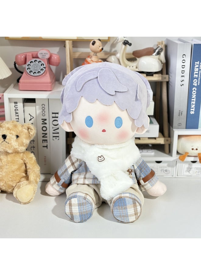 Jem Coco 20cm Doll Clothes Genuine Snow Plum 40cm Cotton Doll Clothes Cute Doll Suit-Specifications:No Doll (order Corresponding Size)-Color:40cm Stepping Snow 4-point Set - Image 5