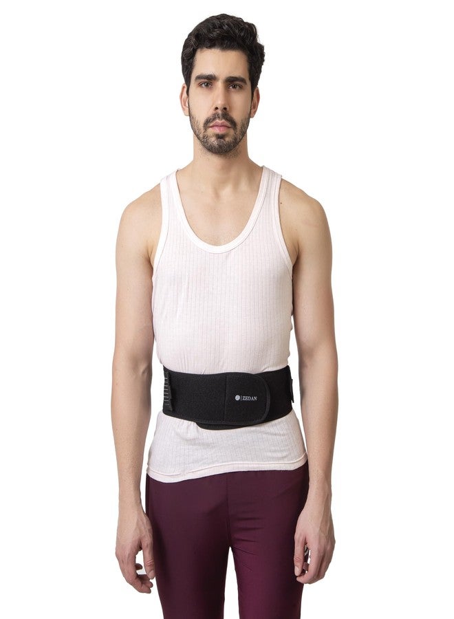 ZEDAN Adjustable Sacroiliac Hip Waist Compression Belt | Lower Back Support Hip Brace | Anti-Slip Sciatica Pain Relief Belt | For Pelvis, Lumbar, Nerve, Leg, SI Joint | For Men & Women - Black - Image 5