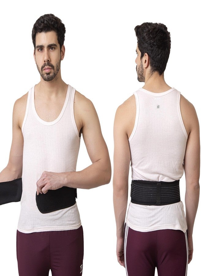 ZEDAN Adjustable Sacroiliac Hip Waist Compression Belt | Lower Back Support Hip Brace | Anti-Slip Sciatica Pain Relief Belt | For Pelvis, Lumbar, Nerve, Leg, SI Joint | For Men & Women - Black - Image 1