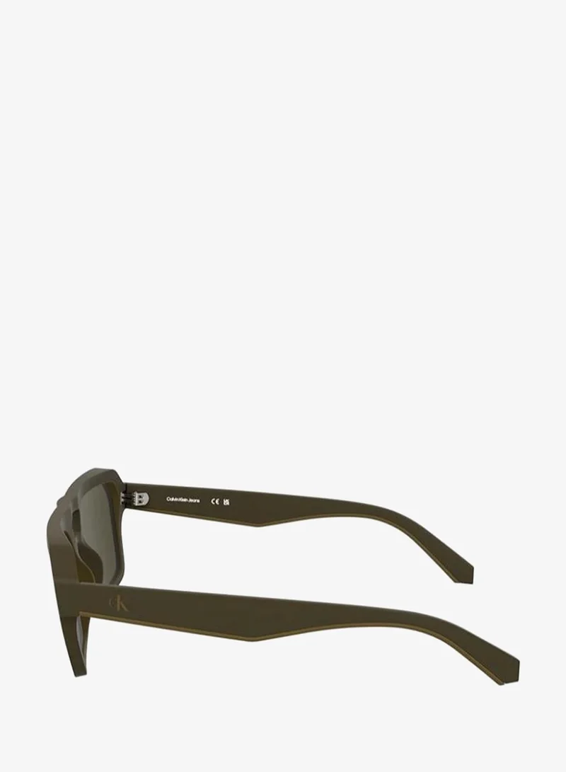 Calvin Klein Jeans MATTE BROWN Ckj25603S Rectangle Sunglasses for Men | Best Price UAE