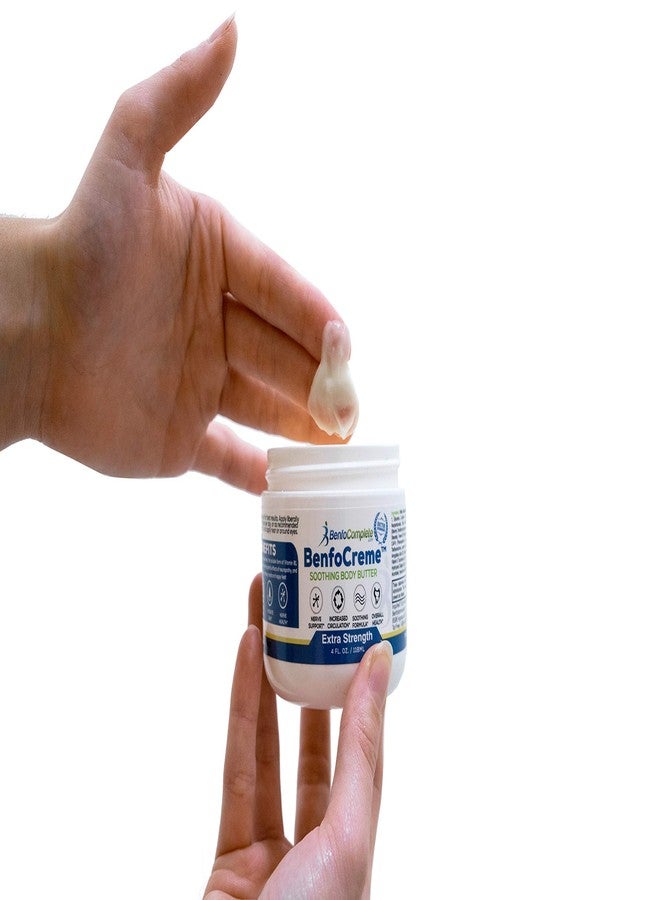 genius.nn Benfotiamine Inc., Benfocreme, Body Butter, 4 fl oz (118 ml) - Image 3