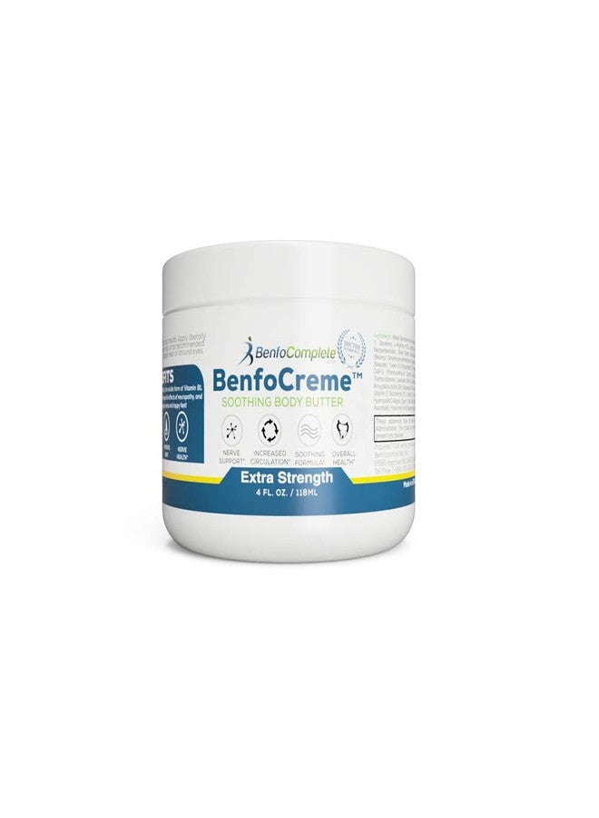 genius.nn Benfotiamine Inc., Benfocreme, Body Butter, 4 fl oz (118 ml) - Image 1