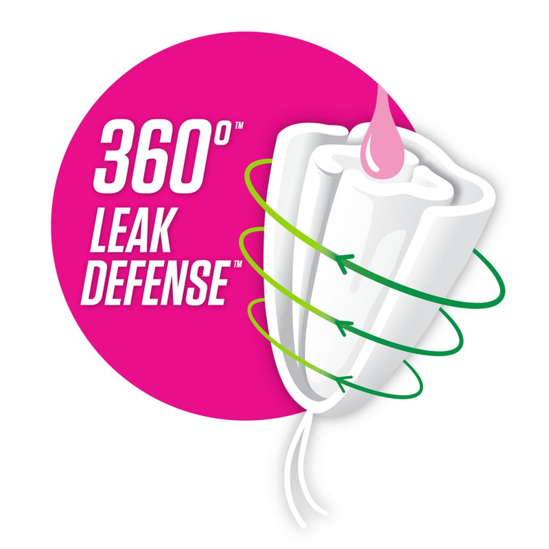 Playtex Sport Tampons Super Absorbency, Fragrance-Free - 36ct | Super Tampons for Women, Feminine Care, Playtex Tampon with 360 Leak Defense - Image 2