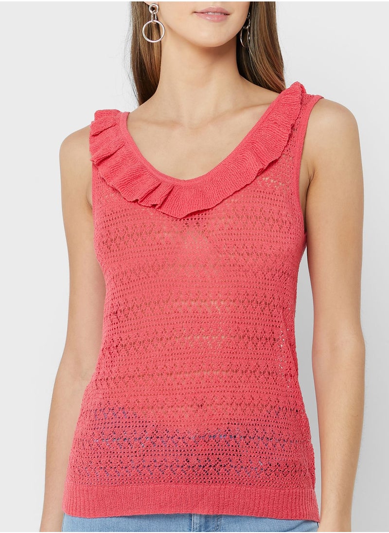 VERO MODA - Knitted Ted Knitted Top - Image 1