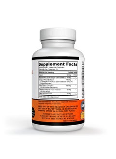 SIGMACEUTICAL Niacin Supplement – Beta Sitosterol Supplement – Policosanol Supplement – Plant Sterols - Garlic Supplement – Cayenne Supplement – 60 Capsules  - Image 3