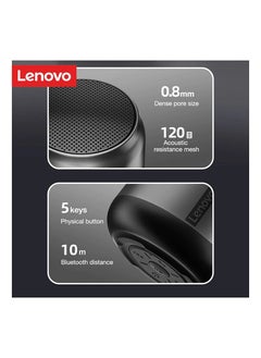 Lenovo Thinkplus Portable Wireless BT Speaker K3 Black  - Image 3