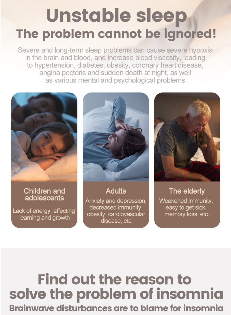 M MIAOYAN Smart Handheld Sleep Aid Device | Microcurrent Home Sleep Therapy Gadget  - Image 2