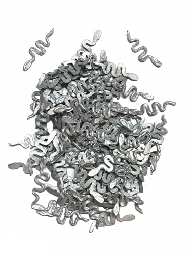Krisah 11 pcs Snake Figurines Ranga Remedy Patri Dosh Removal Lead Grey - Image 1
