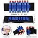 POKONBOY Compatible with Nerf Guns Darts 20 PCS Party Supplies Toy Gun Accessories Wrist Ammo Holders EVA Soft Bullets Gun Wrist Belt Band Strap Compatible with Nerf Nstrike Elite Series Blasters No Darts - Image 4