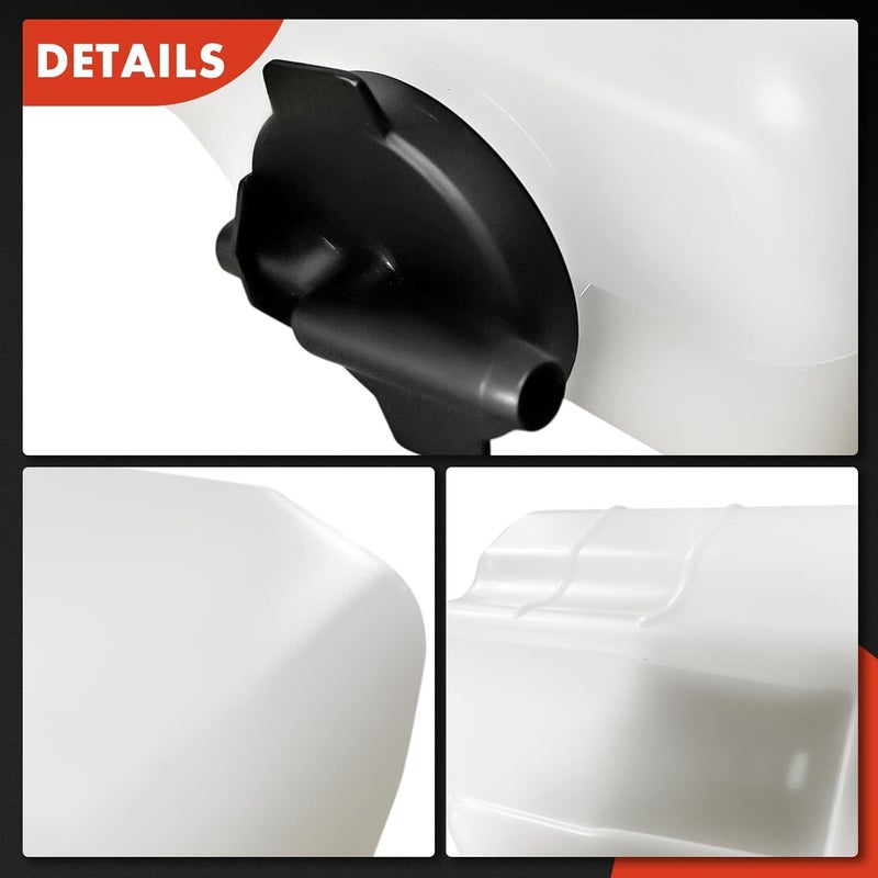 A-Premium Engine Coolant Reservoir Tank with Cap - Image 5