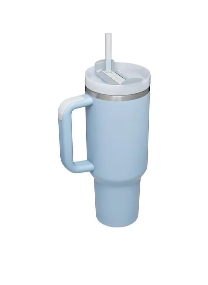 Stanley - Quencher H2.0 FlowState Stainless Steel Vacuum Insulated Tumbler with Lid and Straw for Water, Iced Tea or Coffee, Smoothie and More, 40 oz - Image 1