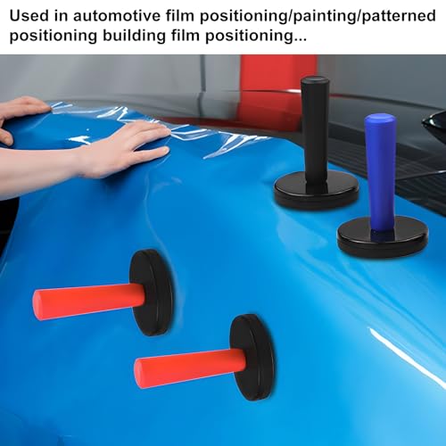 Yourkar 8PCS Vinyl Wrap Magnets for Cars Wrap, Car Wrap Gripper Magnets Holder Tint Tool, Auto Vinyl Wrap Film Gripper Holder for Sign Vinyl, Wrapping, Window Tinting (Black) - Image 4
