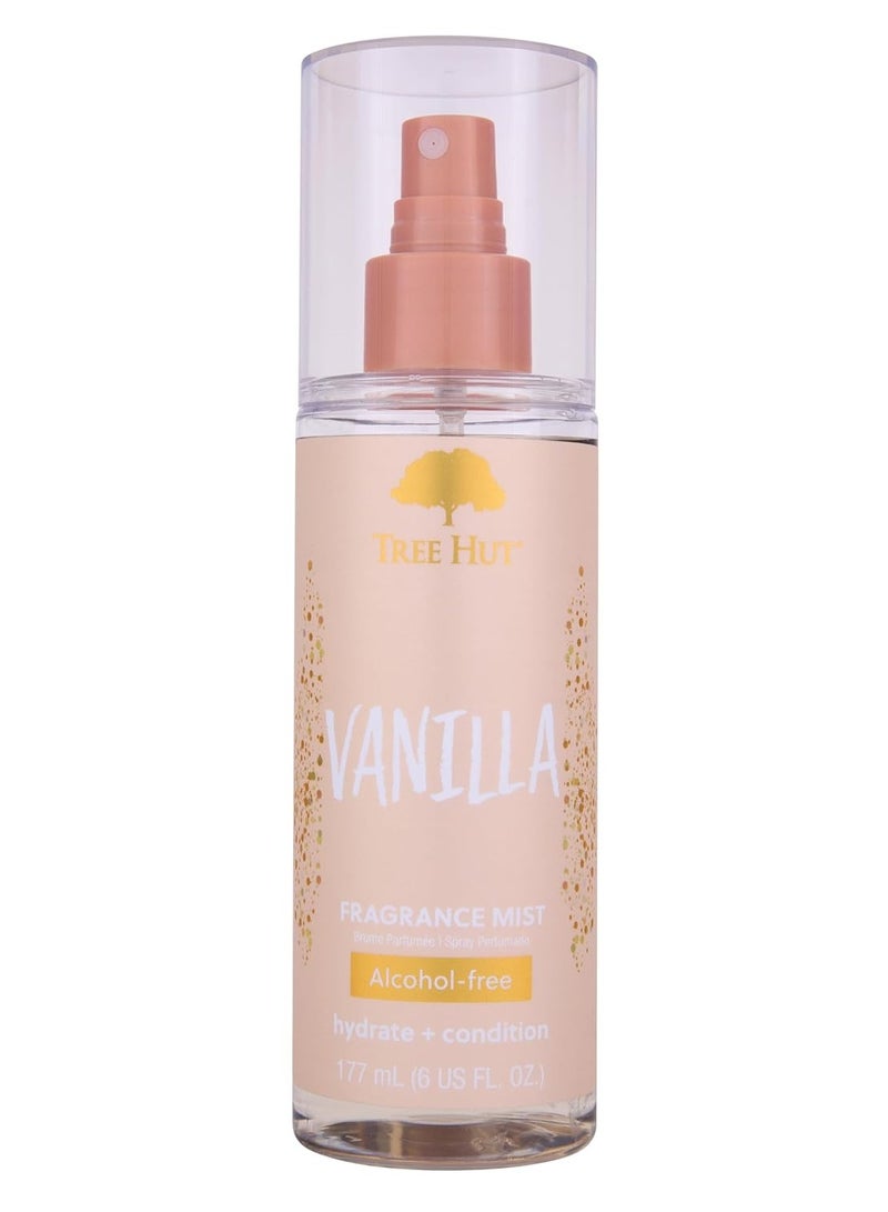 Tree Hut Tree Hut Vanilla Fragrance Mist | Spritz On for a Refreshed Feel or Layer with Your Favorite Scents | Versatile Body Spray | 6 fl oz.  - Image 1