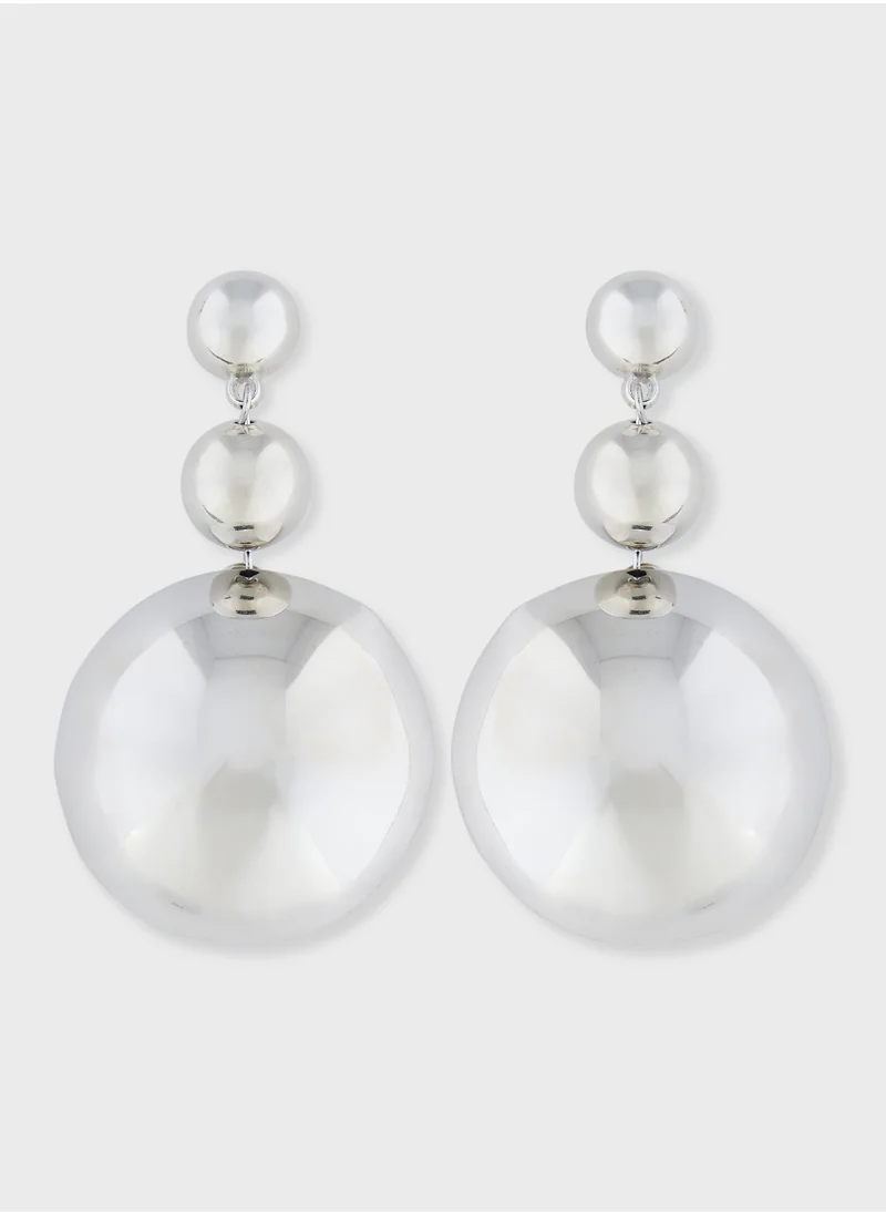 ELLA Circular Drop Earrings