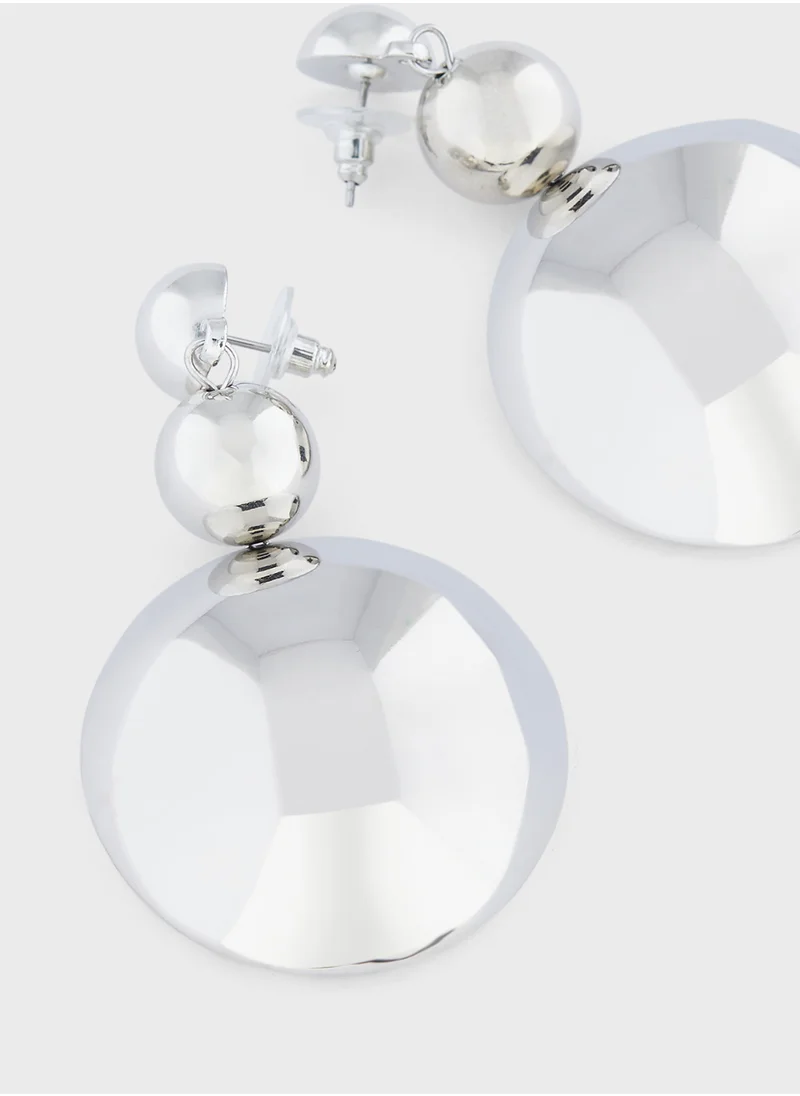 ELLA Circular Drop Earrings