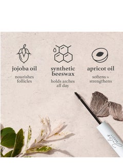 Julep Julep Brow 101 Sculpting Pencil & Tinted Brow Gel Set - Dual-Ended Eyebrow Tool with Brush and Precision Tip - Long-Lasting, Waterproof Formula for Perfectly Defined and Tinted Brows -Medium Brown  - Image 3