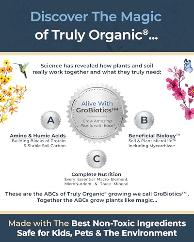 Organic Plant Magic - Truly Organic™ Fast-Acting Water Soluble Plant Food - All-Purpose Fertilizer Concentrate for Flower, Vegetable, Herb, Fruit Tree, Garden & Indoor Houseplants [One 1/2 lb Bag] - Image 4
