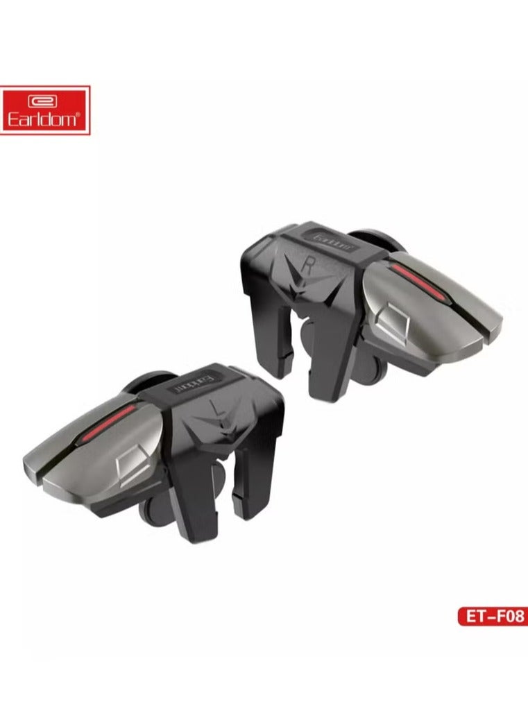 أيرلدوم وحدة تحكم ألعاب الهاتف المحمول ET-F08 مزودة بزر إطلاق النار للهواتف الذكية التي تعمل بنظامي التشغيل iOS وAndroid - Image 1