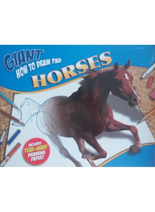 Horses Giant How To Draw by Kidsbooks - Hardcover 