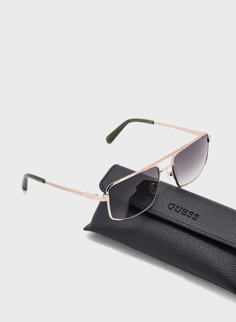 جس Rectangle Sunglasses