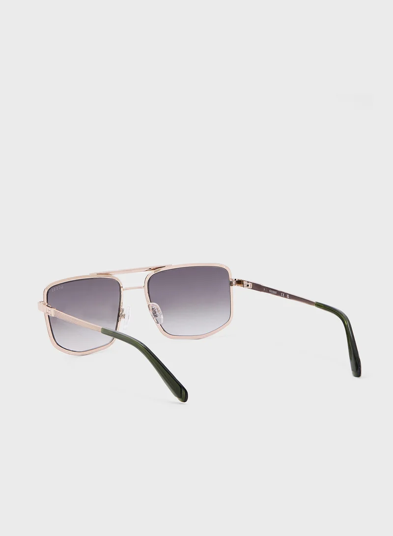 جس Rectangle Sunglasses