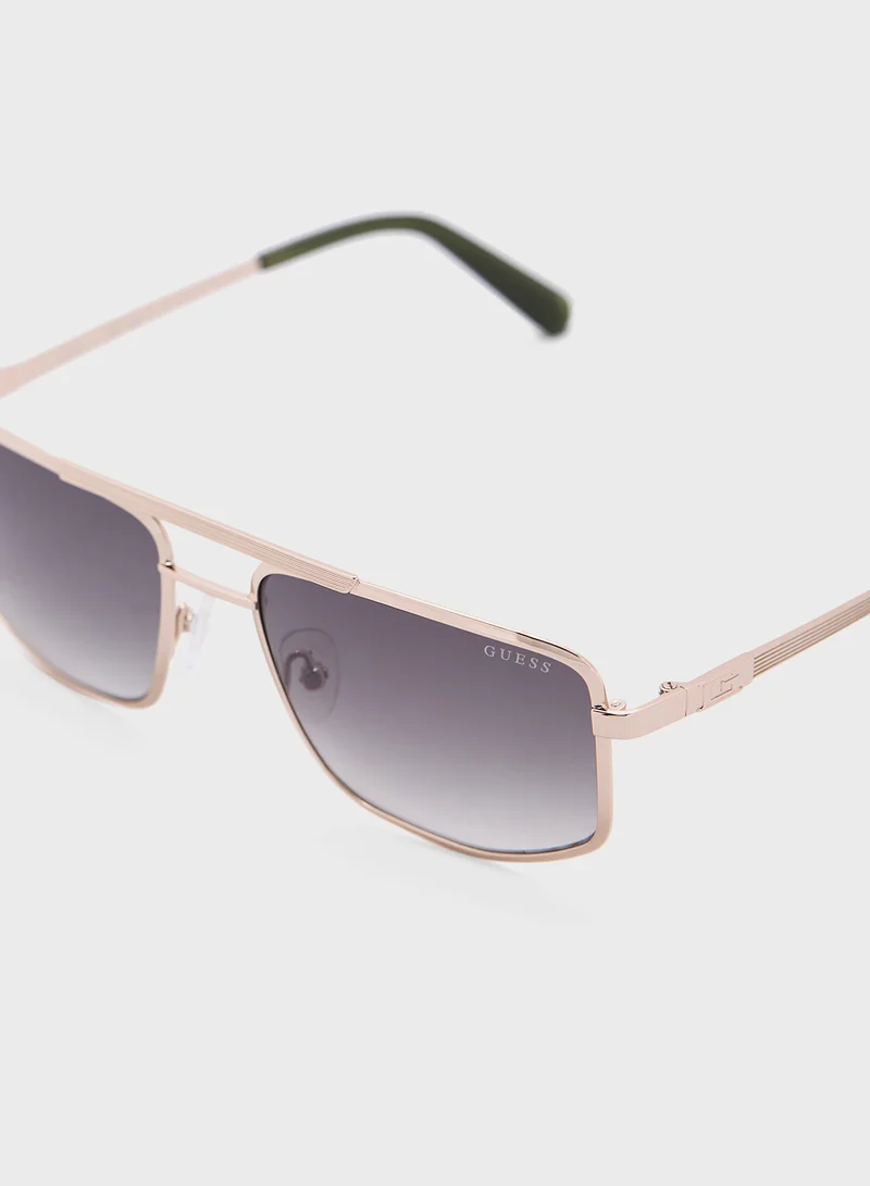 جس Rectangle Sunglasses