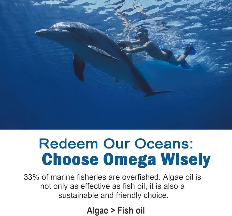 EnvyCure Vegan Omega 3 Gummies 1280mg  Vitamin D3 K2 MK7 Omega 3 Fish Oil Alternative for Adults wAlgae EPA 600mg  DHA 400mg MCT Oil  No Fish Taste  for Brain Eye Immune Health Sugar Free 2 Pack - Image 4