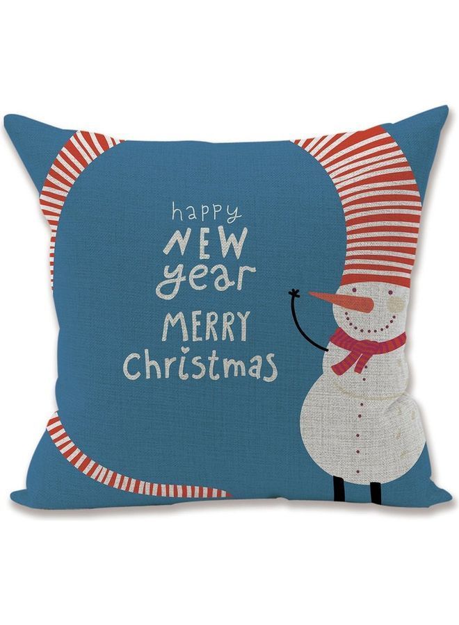 NIBEMINENT Printed Cushion Cover Blue/White/Red