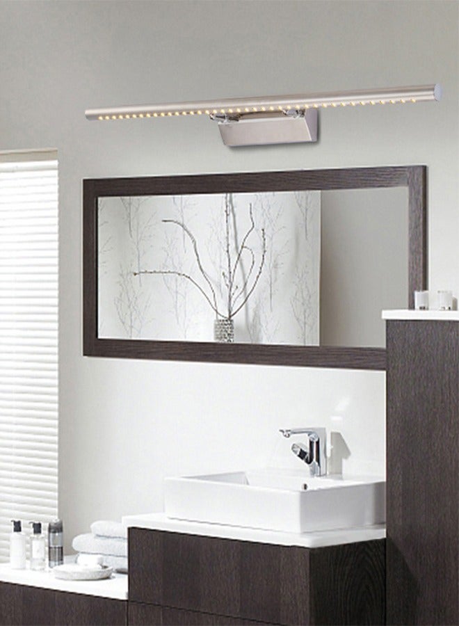 إسكدنيا Stainless Steel LED Mirror Wall Lamp with Switch 5W Wall Light Led Mirror Lights for Bath Bedside Reading Lamp Fixtures for Office Bedroom - Image 2