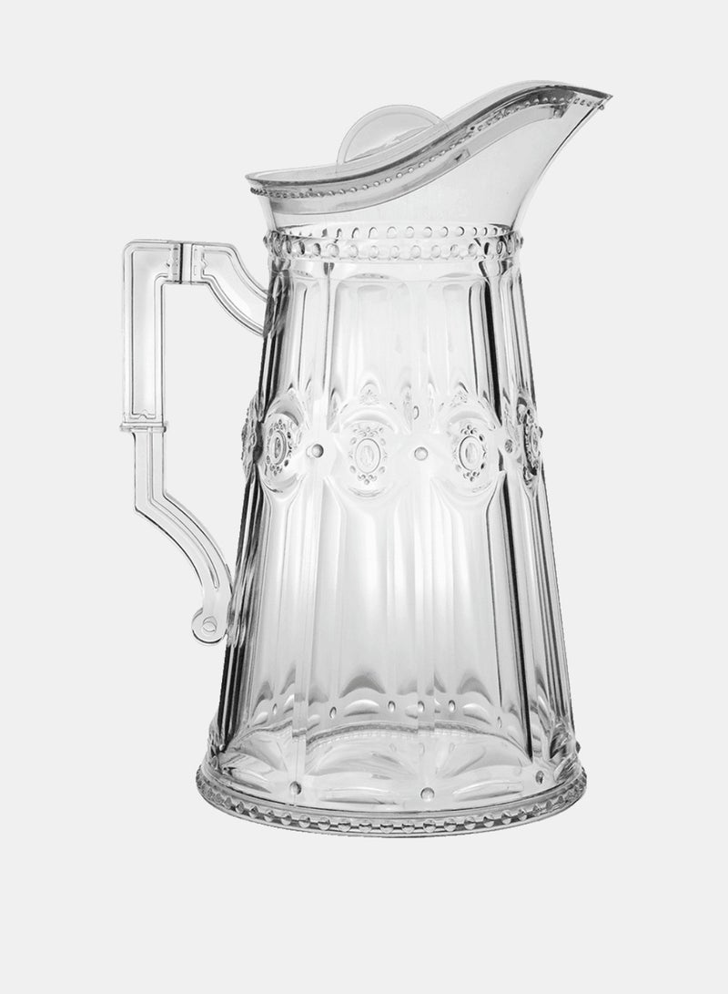 Baci milano Pitcher – Acrylic (Ø 16 cm, H 25 cm, 2 L) – Baroque & Rock Collection - Image 1