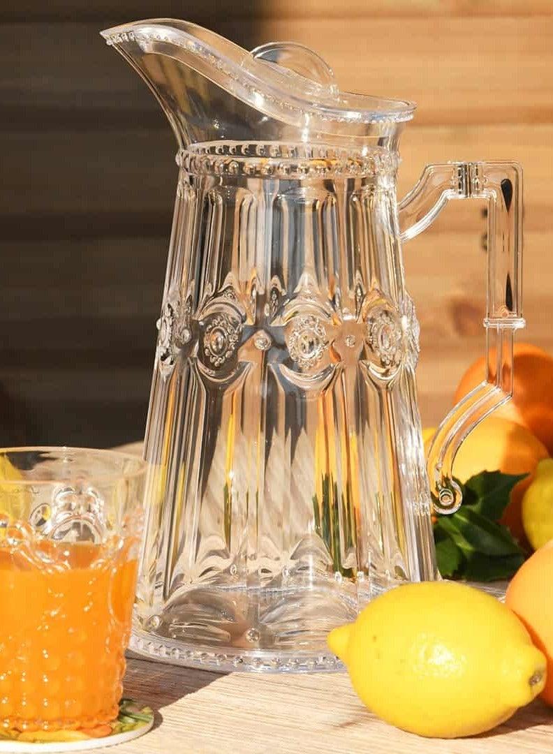 Baci milano Pitcher – Acrylic (Ø 16 cm, H 25 cm, 2 L) – Baroque & Rock Collection - Image 2