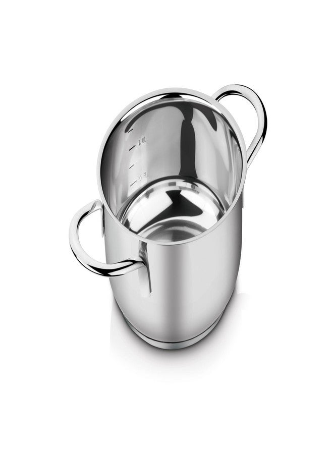I-Pac Two Handle Cassarole, Silver (SMCA18)
