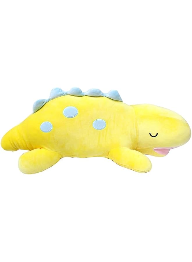 The Bros Eng Hug Pillow -Alligator - Dinosaur Yellow - Image 2