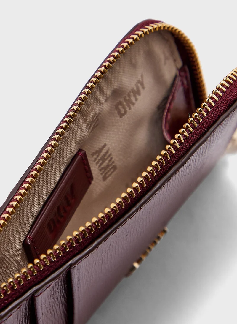 DKNY Bryant Zip Card Holder