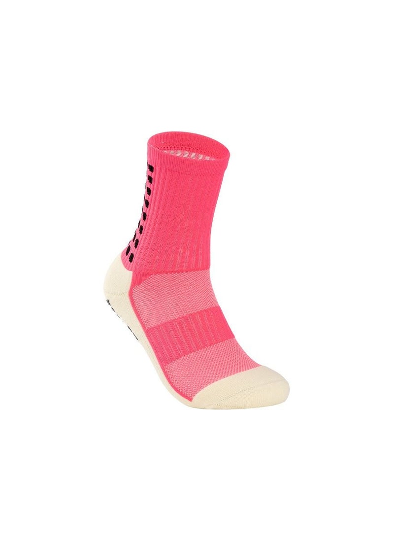 Loquat Anti Slip Mid Calf Sport Socks 