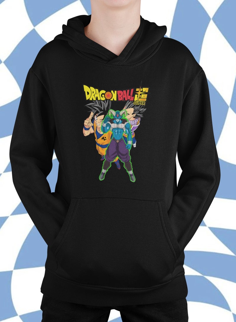 ZOOM تصميم هوديي دراغون بول سوبر للراحة