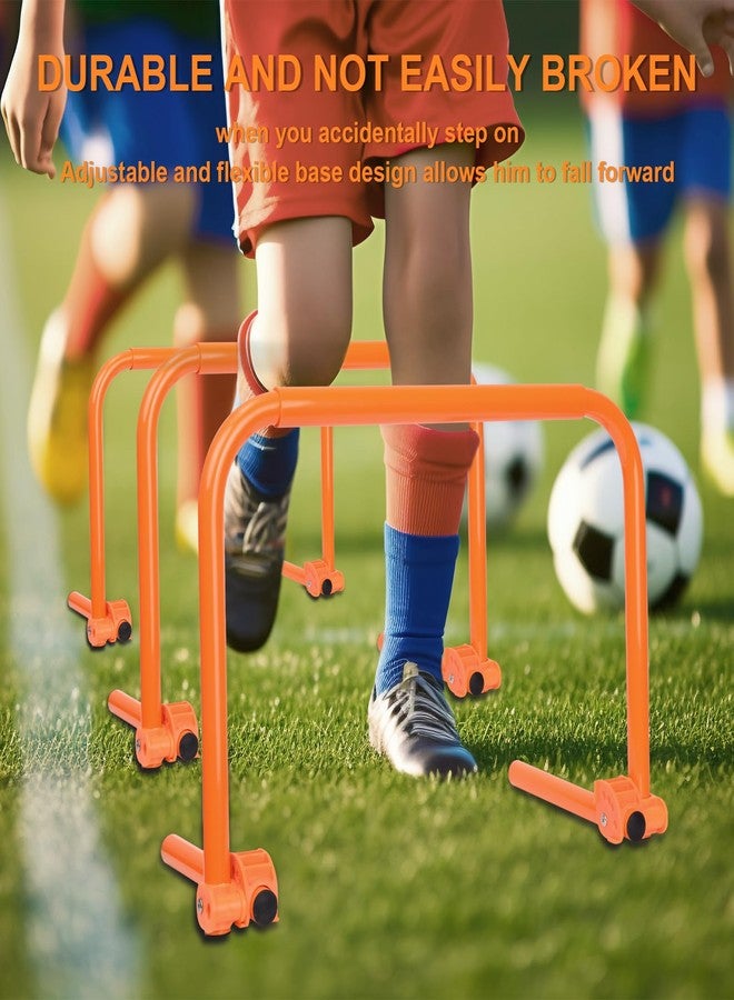 Hikeen Agility Speed Training Hurdles, Adjustable Agility Training Hurdles for Football, Basketball, Soccer Hurdles Training Equipment Set of 6, with 12 Marker Cones, 1 Storage Bag - Image 5