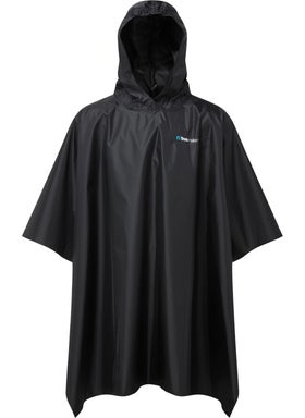 Essential Poncho Raincoat Black