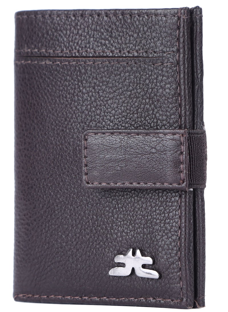 LAVERI LEATHER Laveri Genuine Leather Designer Card Holder Wallet With RFID Protection 4386 EL LP  - Image 3