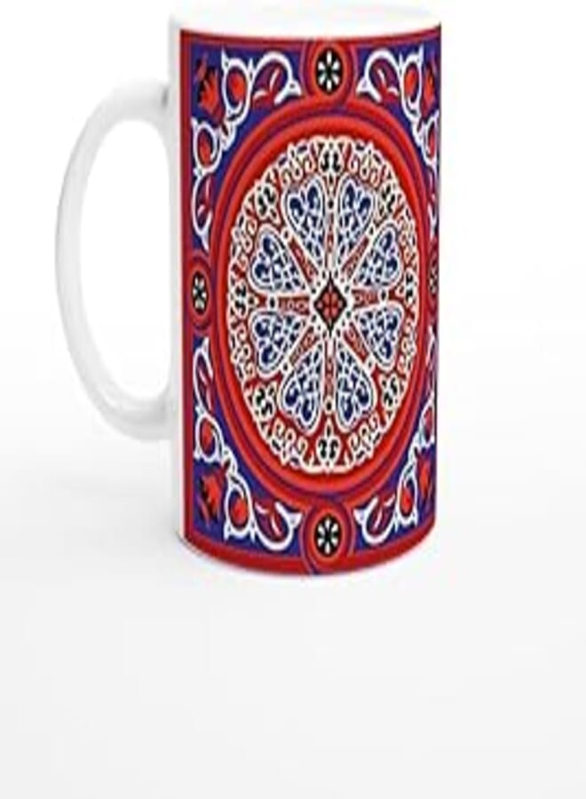 Creative Printed Mug With Special Design - Ramadan 2 (white mug) 
