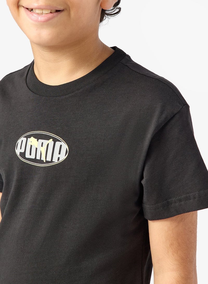 PUMA Kids Essential Logo Lab Execution T-Shirt - Image 3