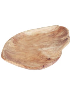 General Wooden plate for serving candy and nuts - beige  - Image 1